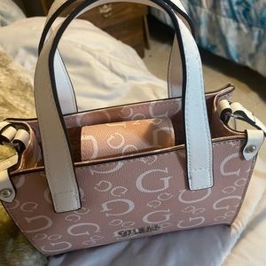 Guess pink bag